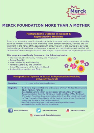 Postgraduate Diploma in Sexual & Reproductive Medicine | MF More Than a Mother Program